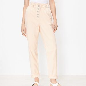 Loft Paperbag Pull On Jeans